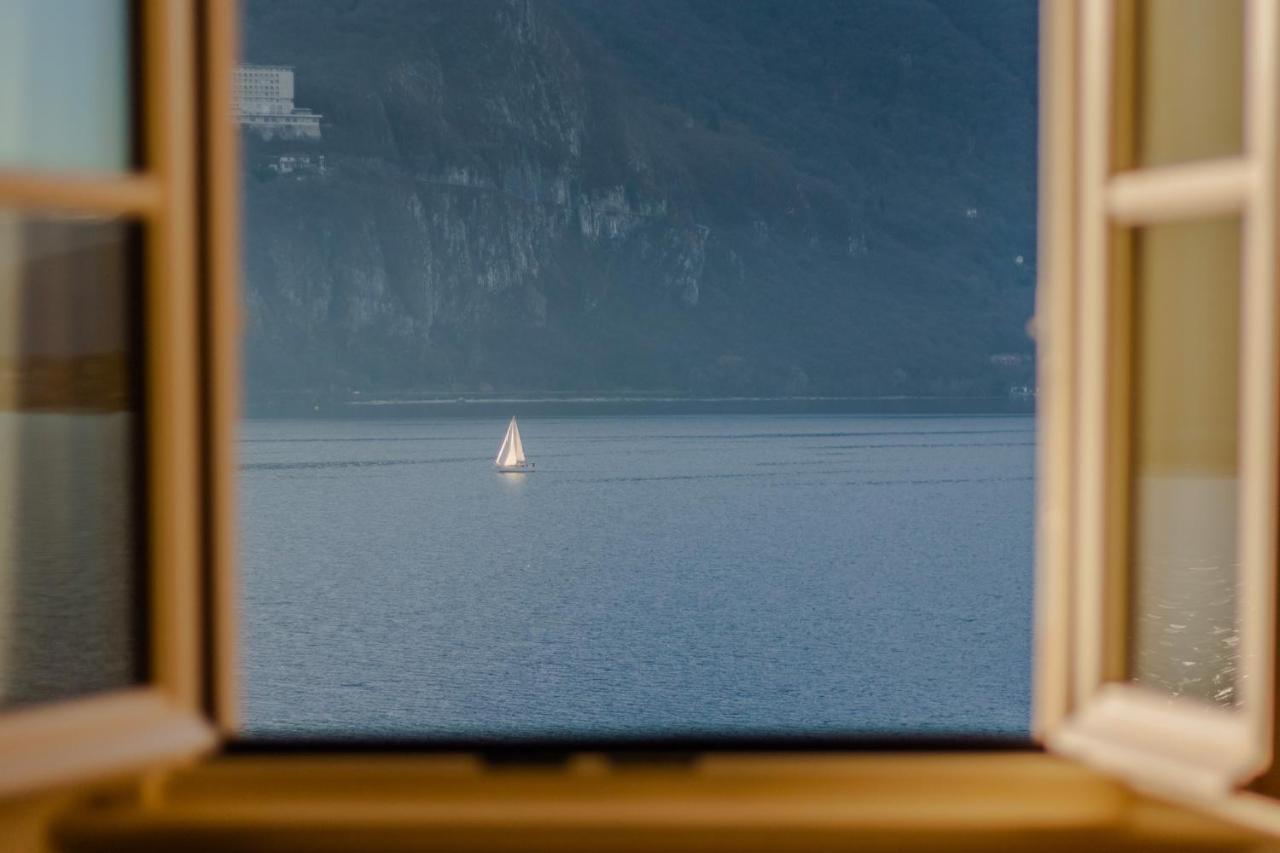 Apartamento Aglaia Luxury Lake View By Wonderful Italy Abbadia Lariana Exterior foto